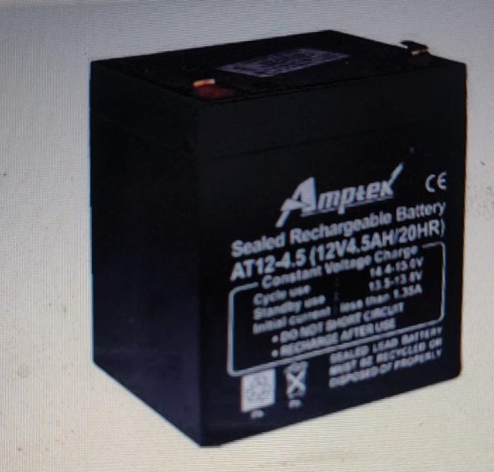 Amptex Battery 12v-4.5ah