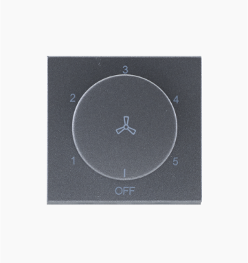 Anchor Penta Black Fan Regulator