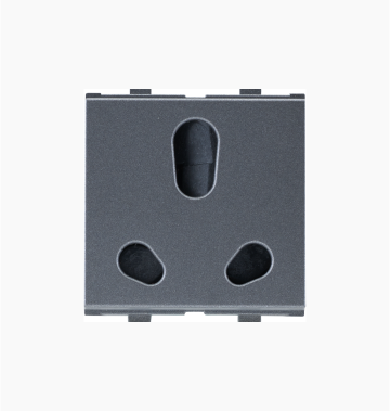 Anchor Penta Black 6/16 Amp Twin Socket